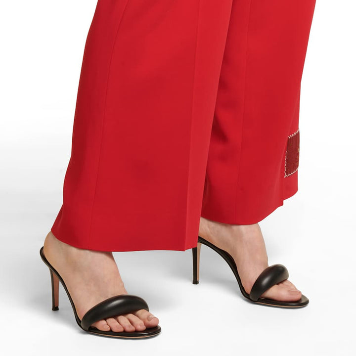 TONIY Stiletto Heel Mules Sandals