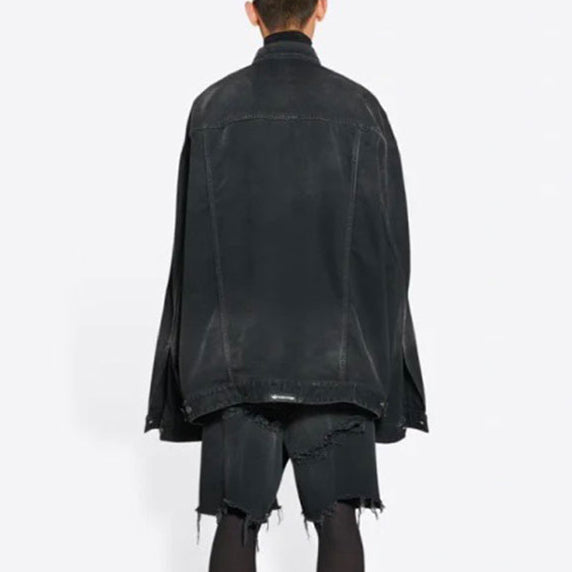 RIOMA Striped Denim Jacket