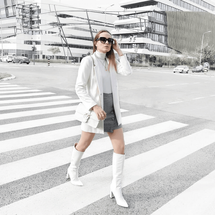 OKANA Leather Knee High Boots - ithelabel.com