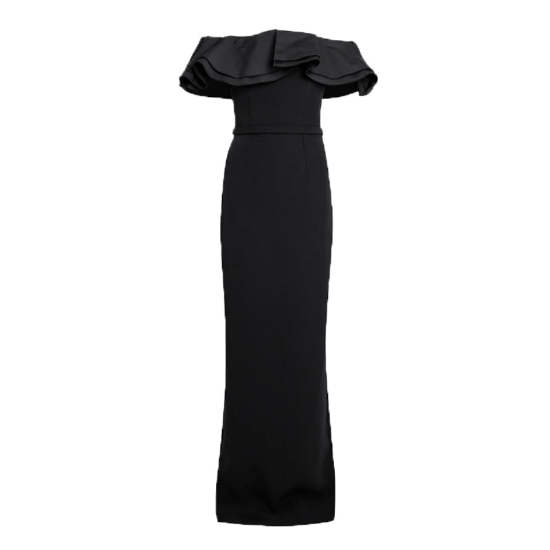 GINIV Off-Shoulder Evening Dress Gown