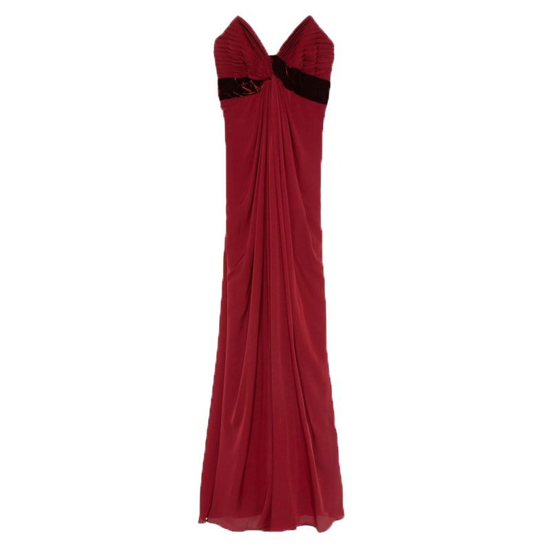 SOLLU Tube Evening Dress Gown
