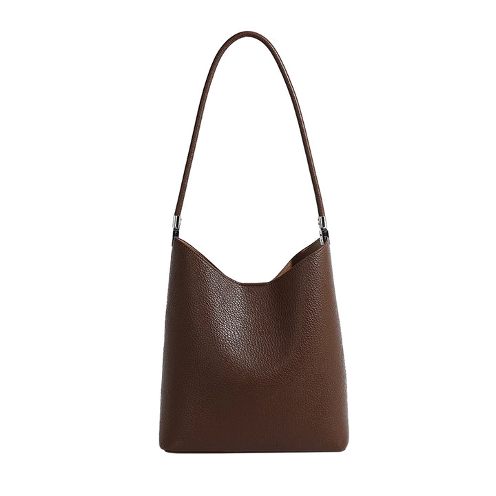 HUSDA Leather Bucket Bag