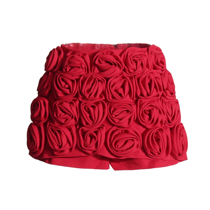 BAOVA Flower Mini Skirt