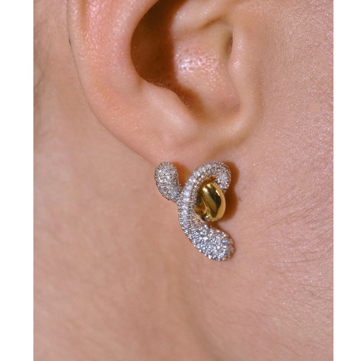 BONFE Diamante Earrings - Pair