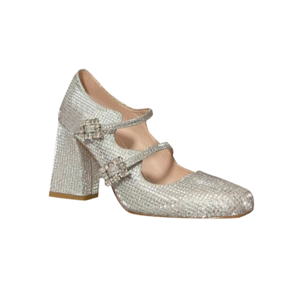 BUIVI Diamante Buckled Mary Janes Shoes - 8.5cm
