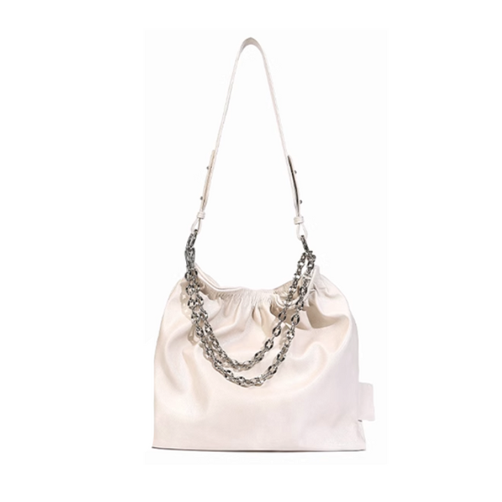 CAHTO Chain Oversized Tote Bag