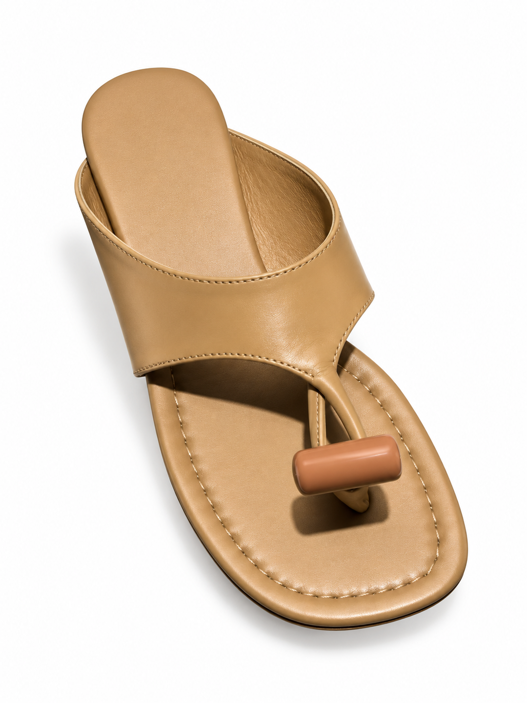 CALRO SPILT TOE FLAT SANDALS