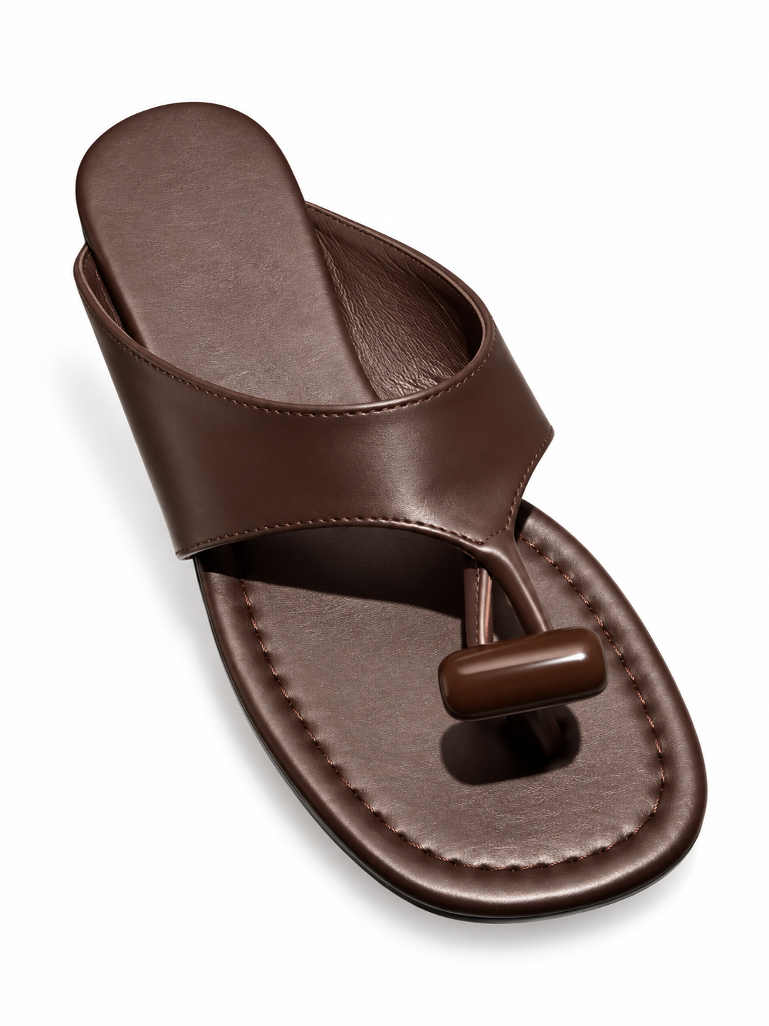 CALRO SPILT TOE FLAT SANDALS