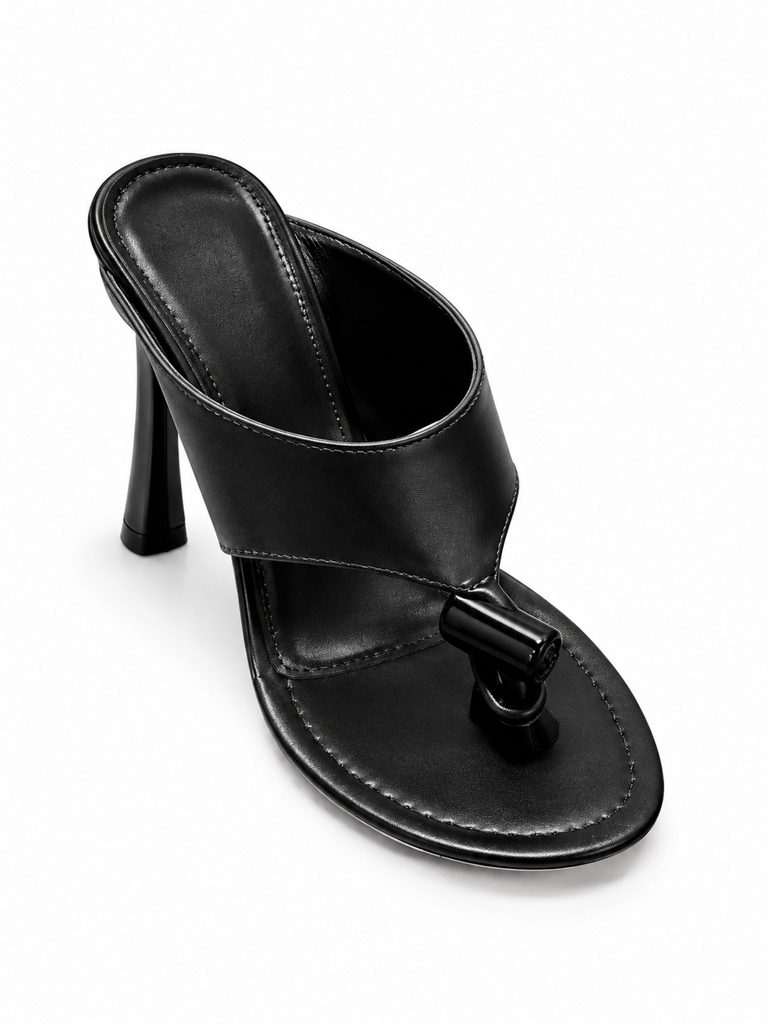 CALRO SPILT TOE HIGH HEEL SANDALS