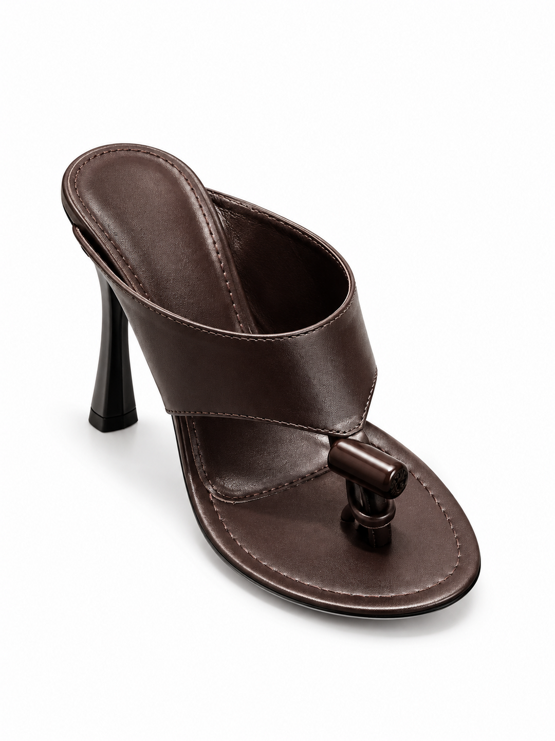 CALRO SPILT TOE HIGH HEEL SANDALS