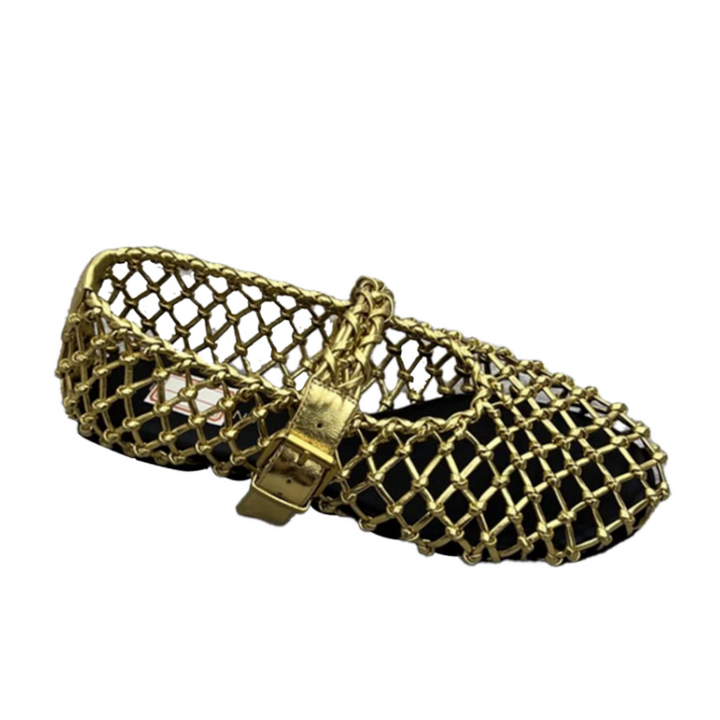 CAMTO Cut Out Ballet Shoes