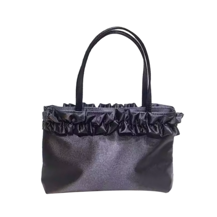 CAVIE Ruffled Tote Bag