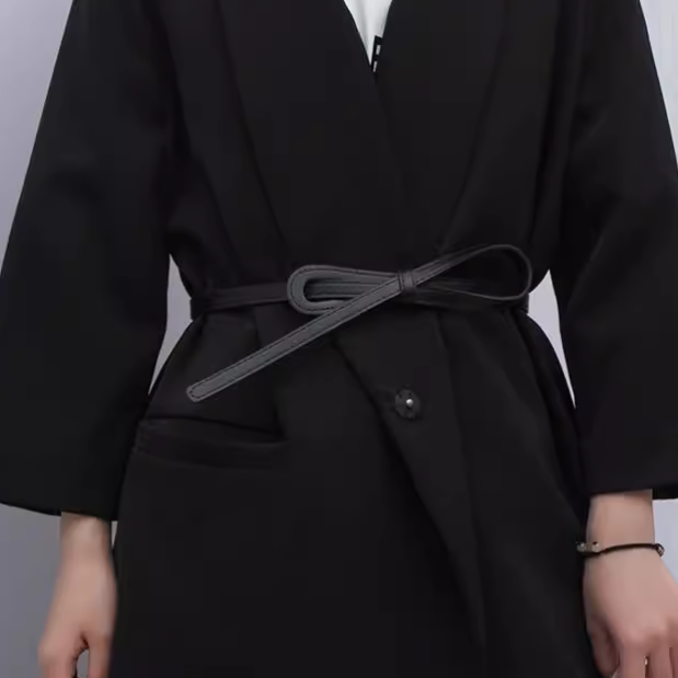 CENAV Leather Girdle Belt