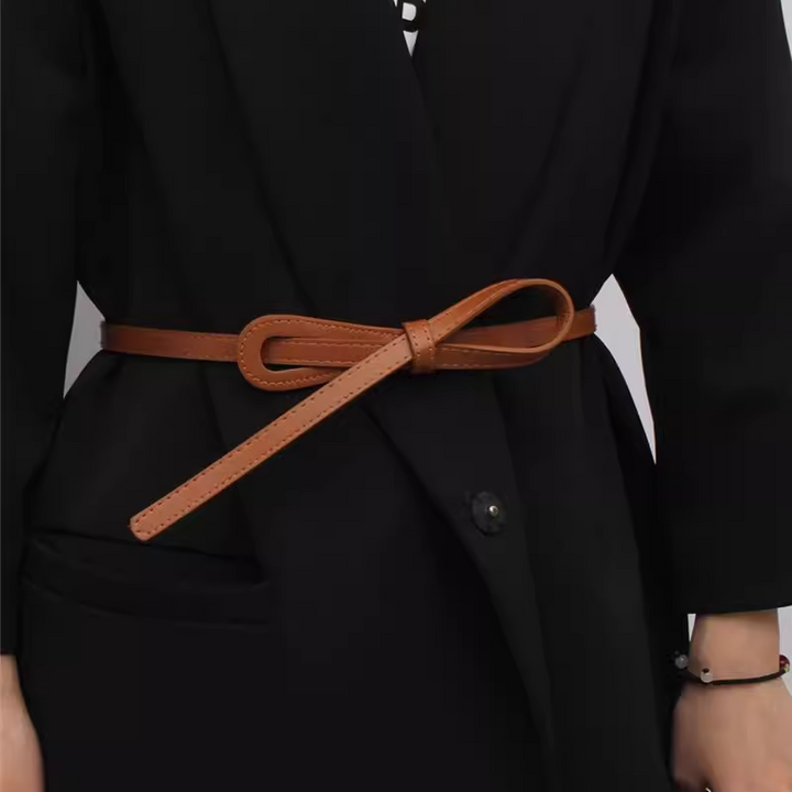 CENAV Leather Girdle Belt