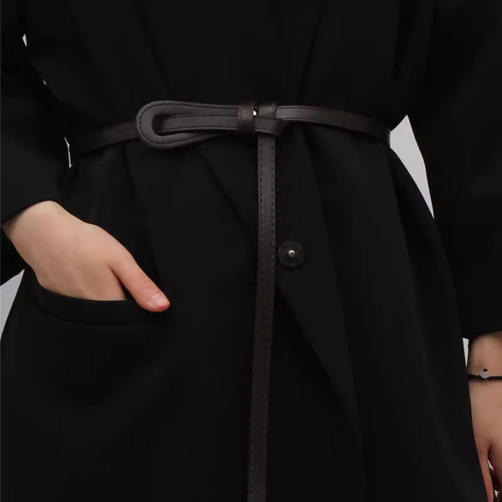 CENAV Leather Girdle Belt