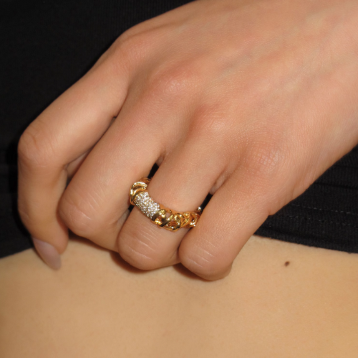 CUIRA Diamante Ring