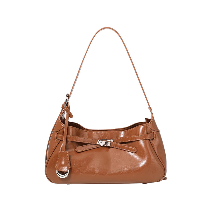 DELVY Metal Lock Tote Bag