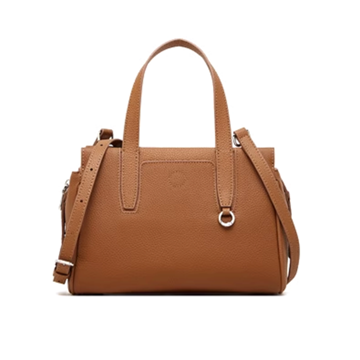 DENVI Leather Oversized Tote Bag