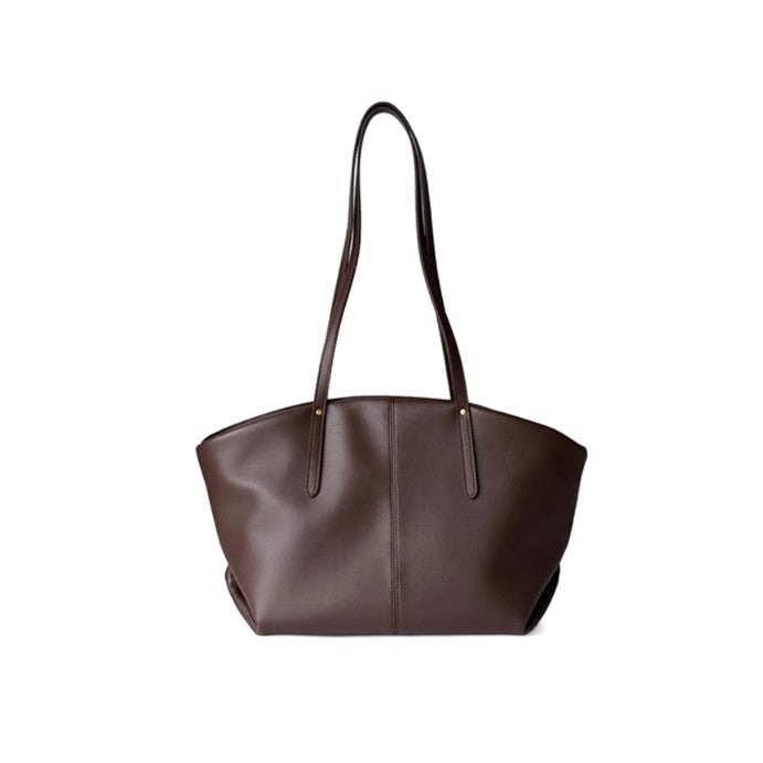 DILRU Leather Oversized Tote Bag