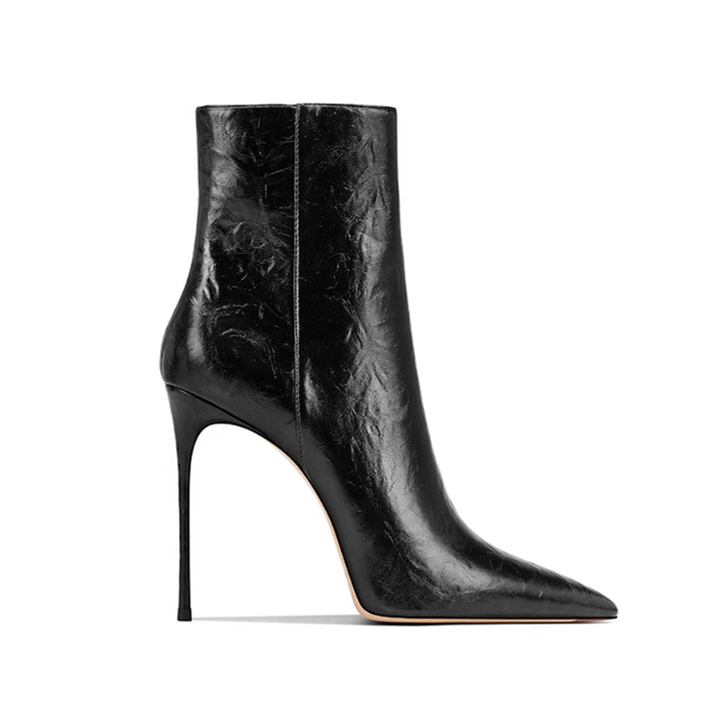 ERUCI Stiletto High Heel Ankle Boots