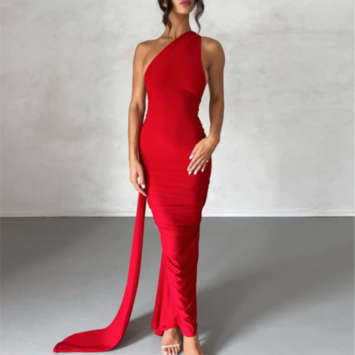 FAGCI Strap Evening Dress Gown