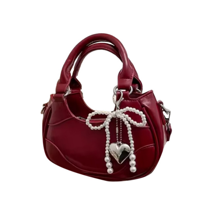 FAMRI Pearl Bow Tote Bag