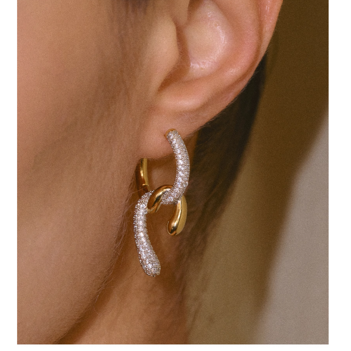c Diamante Earrings - Pair