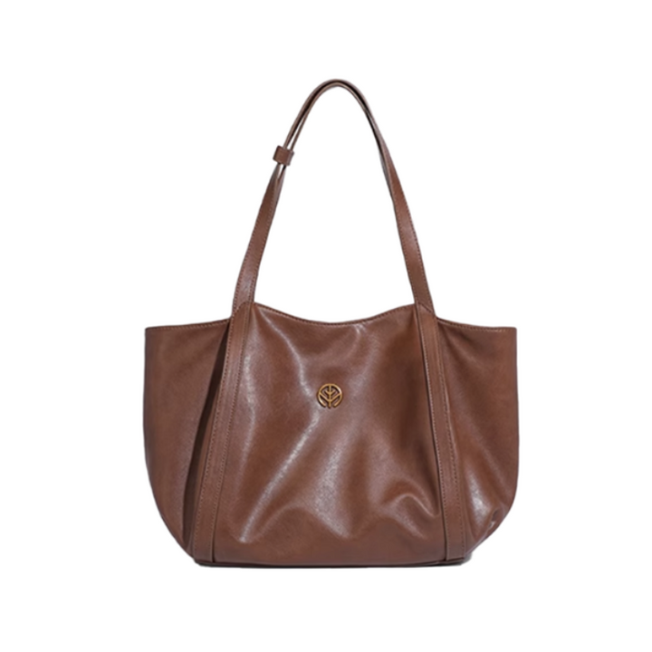 FENTU Leather Tote Bag