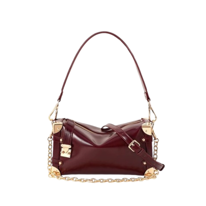 FEVRS Metal-Plated Cross Body Bag