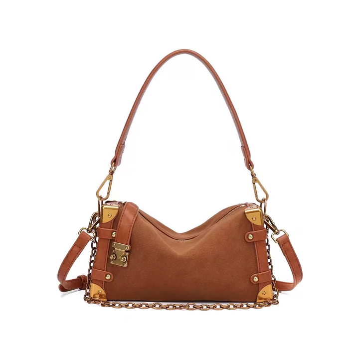 FEVRS Metal-Plated Cross Body Bag