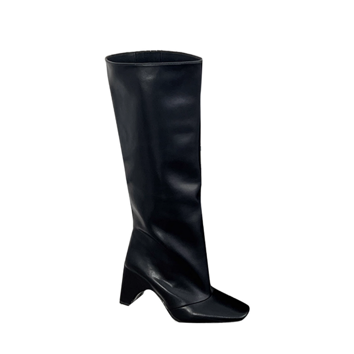 FIDEN Leather Knee High Boots