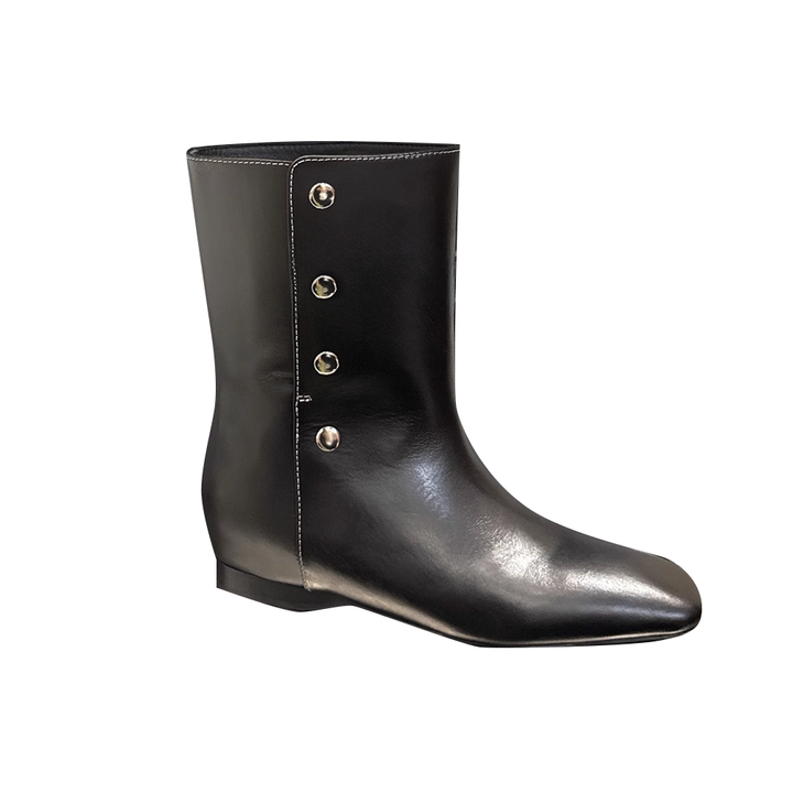 FROKE Button Ankle Boots