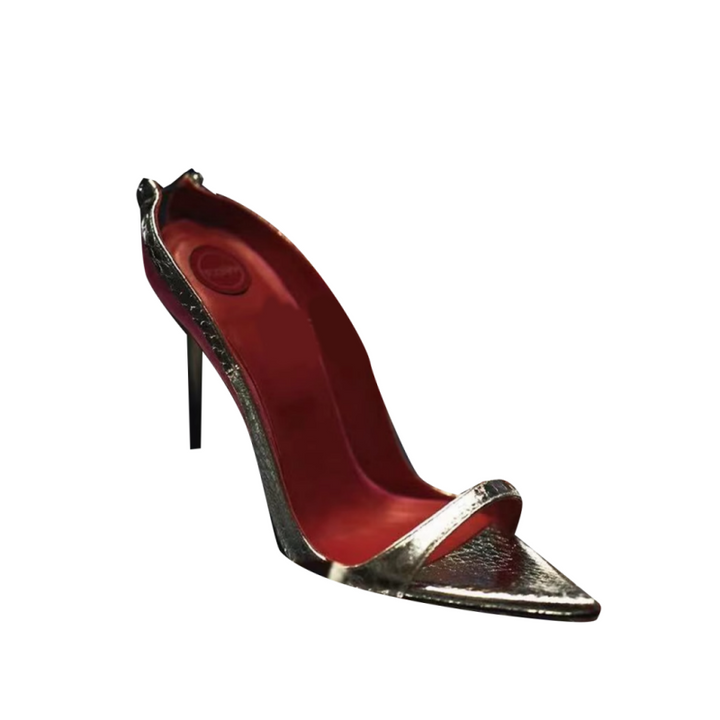 FUTRA Patent Leather High Heel Sandals