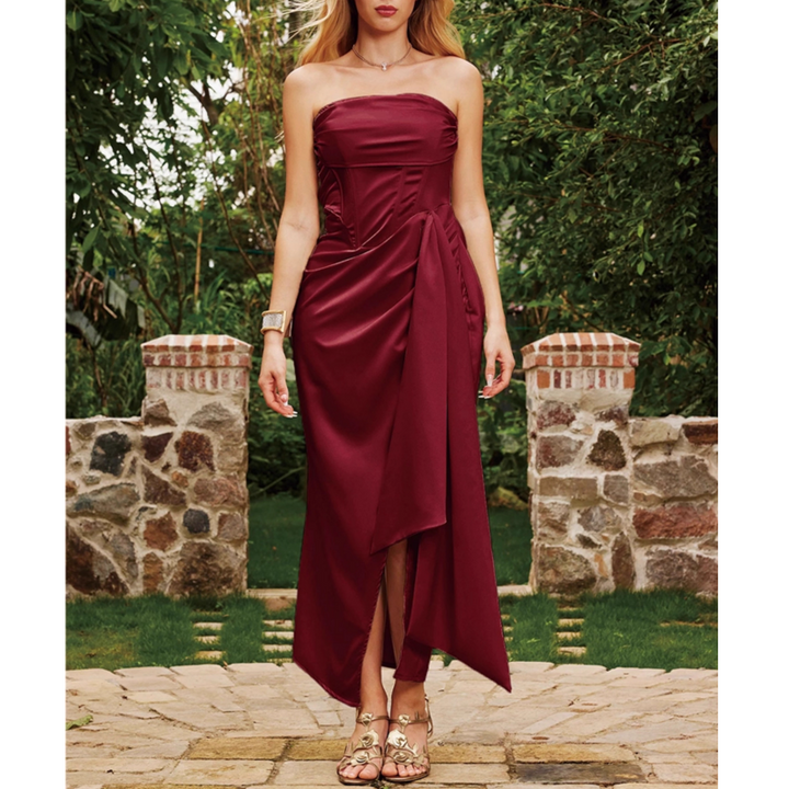GETAV Tube Slip Evening Dress Gown