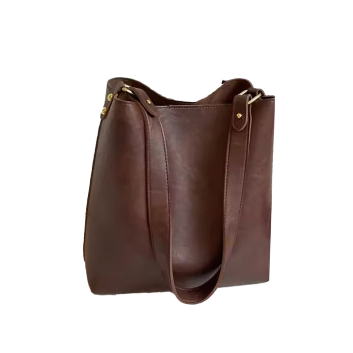 HARET Leather Bucket Bag