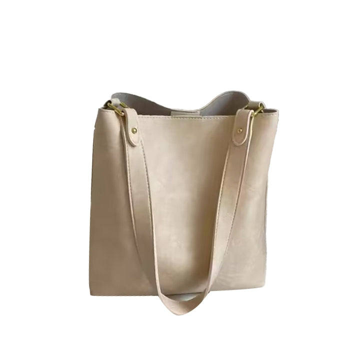 HARET Leather Bucket Bag