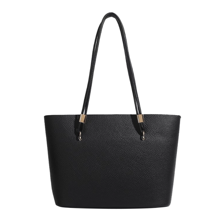 HECOT Leather Oversized Tote Bag