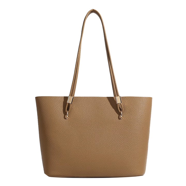 HECOT Leather Oversized Tote Bag