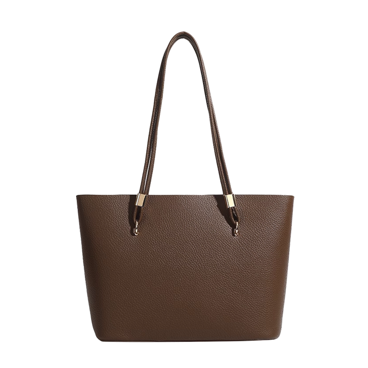 HECOT Leather Oversized Tote Bag