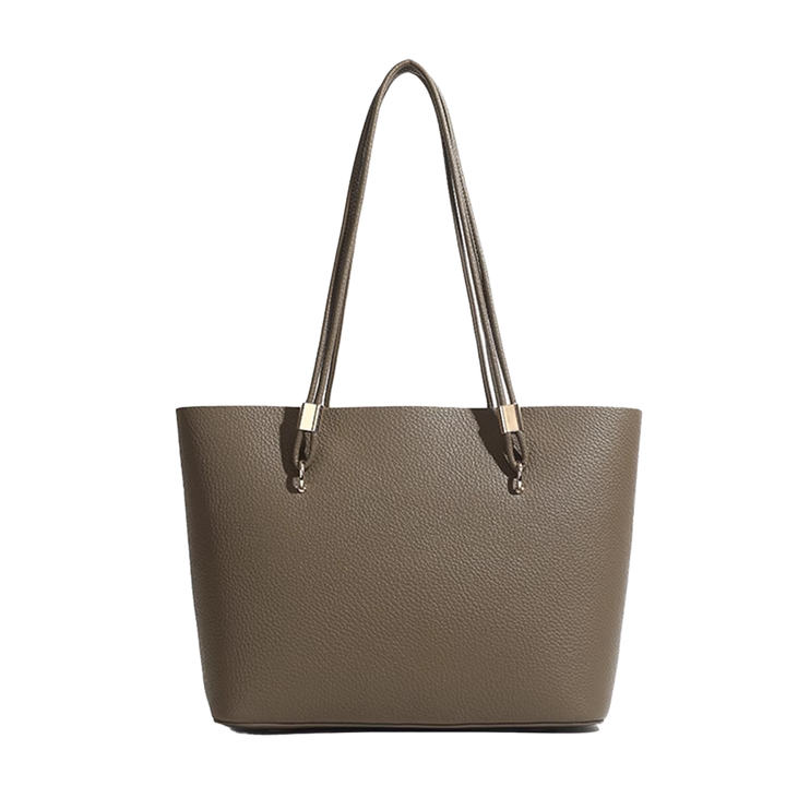 HECOT Leather Oversized Tote Bag