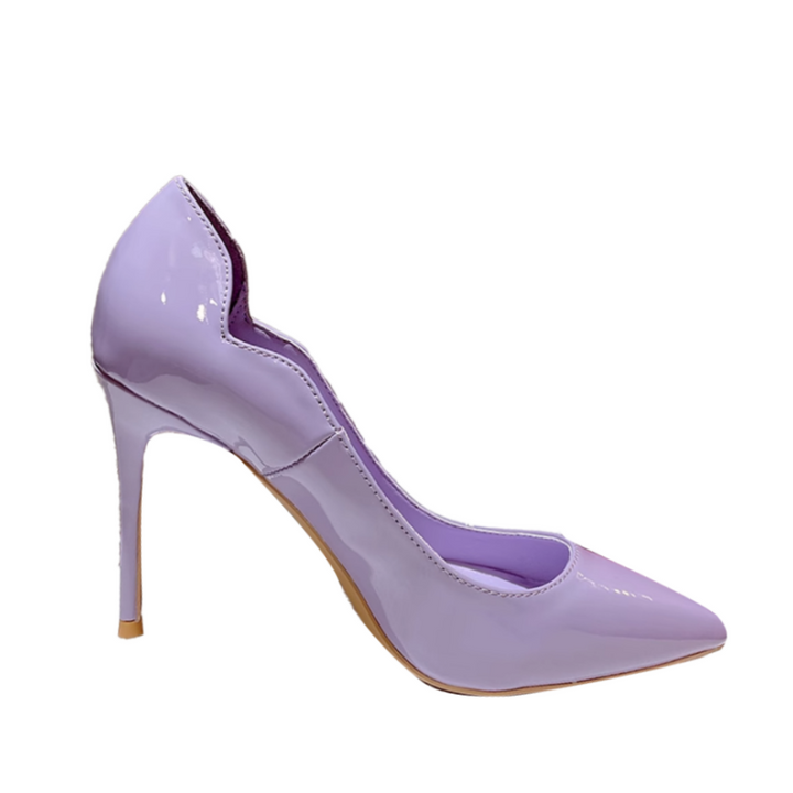 HEDOV Patent Leather High Heel Pumps - 10cm