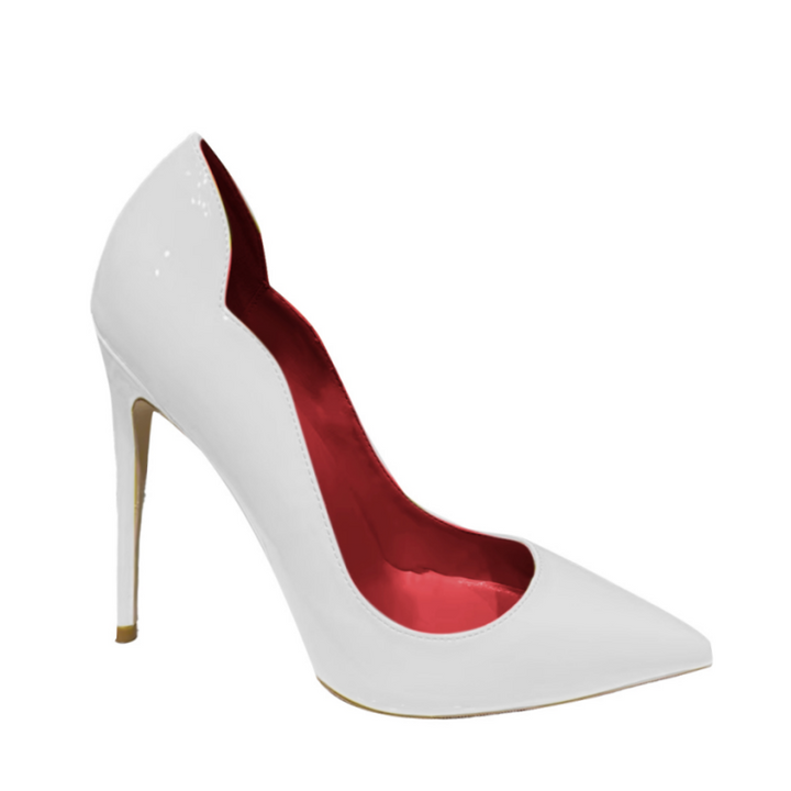 HEDOV Patent Leather High Heel Pumps - 10cm