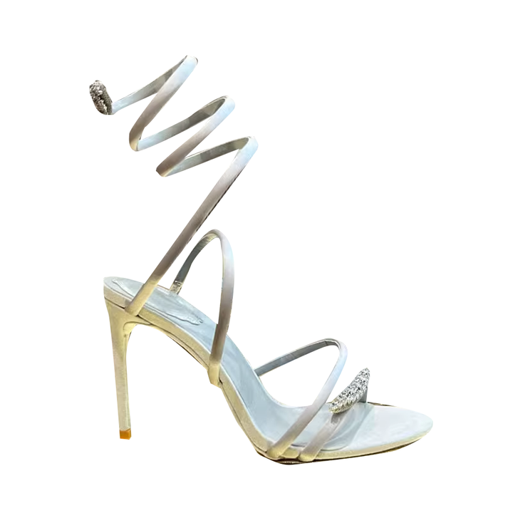 HELOS Diamante Wrap High Heel Sandals