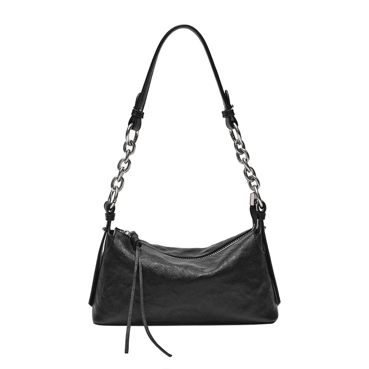 HESHE Leather Cross Body Bag