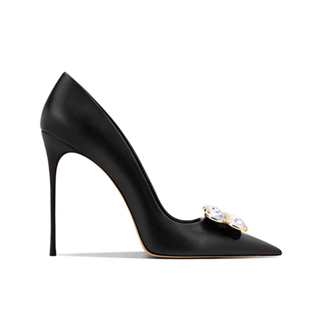 HETIC Diamante High Heel Pumps - 10cm