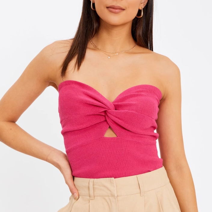 HEVCI Cut Out Tube Top