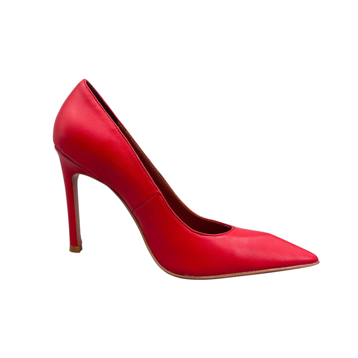 HEVLA Leather High Heel Pumps