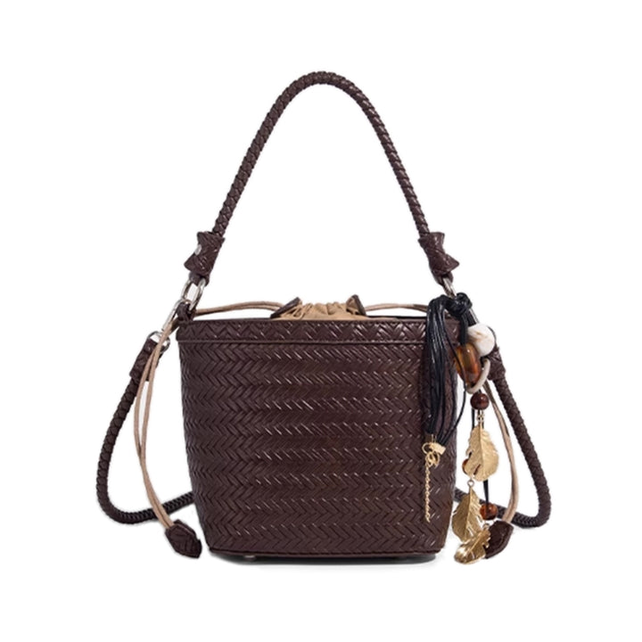 HOTCA Braided Bucket Bag