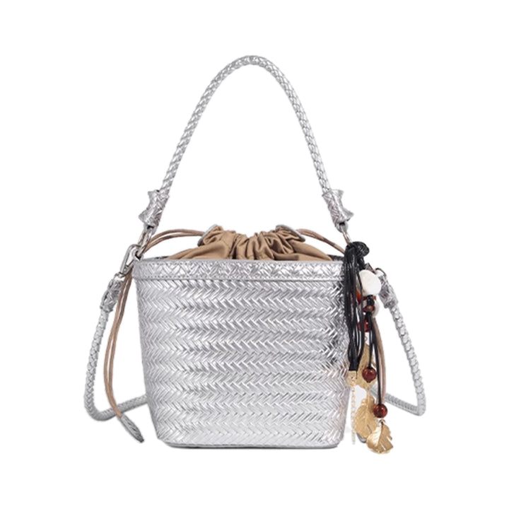 HOTCA Braided Bucket Bag