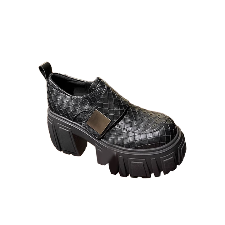 HOVRI Braided Platform Oxfords